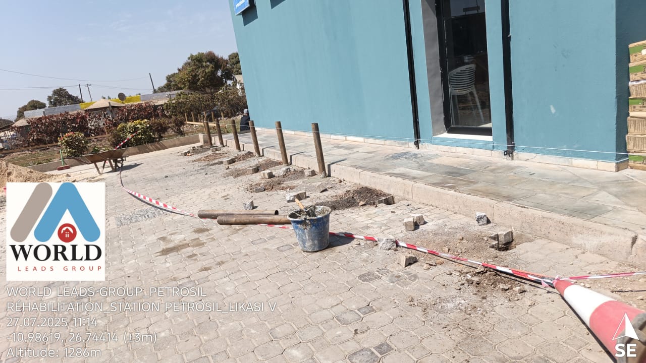 Pendant les travaux - Petro Sil